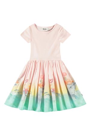 multicolr cotton dress MOLO KIDS | 2S25E1143921